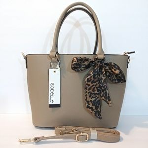 NWT ISABELLE VEGAN SATCHEL HANDBAG PURSE